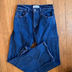 Abercrombie Ultra High Rise 90s Relaxed Jean